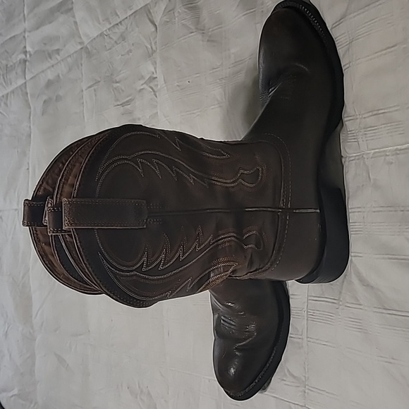 Ariat Mens Western Cowboy Boots Size 9.5 D Brown - Picture 3 of 11